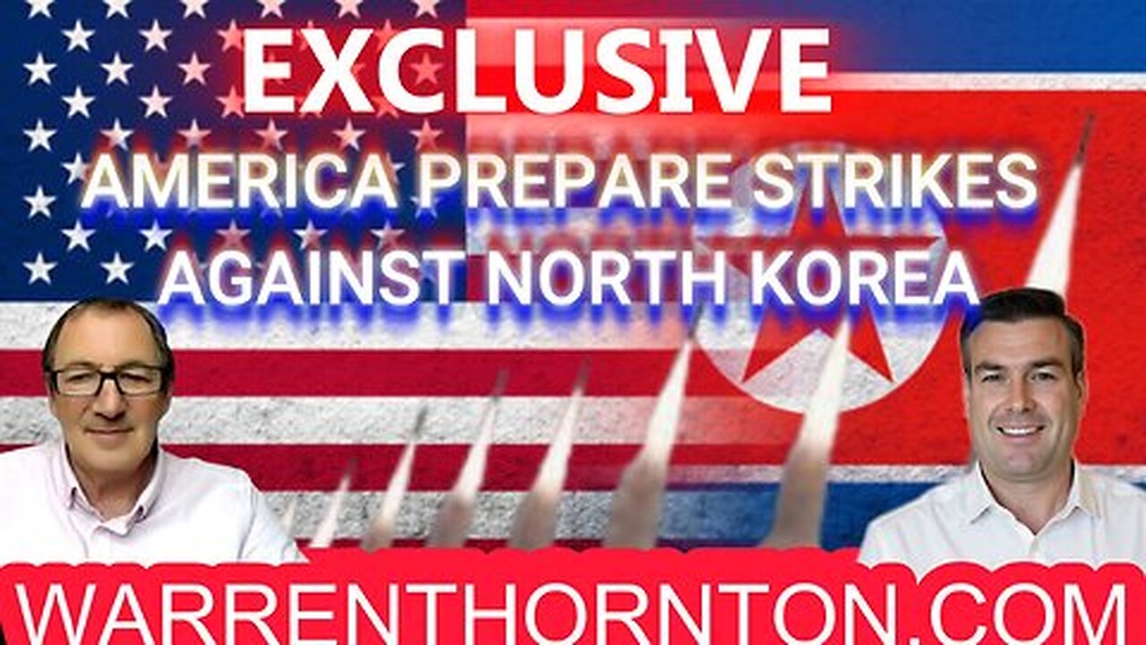 EXCLUSIVE:AMERICA PREPARE STRIKES AGAINST NORTH KOREA WITH WARREN THORNTON & PAUL BROOKER