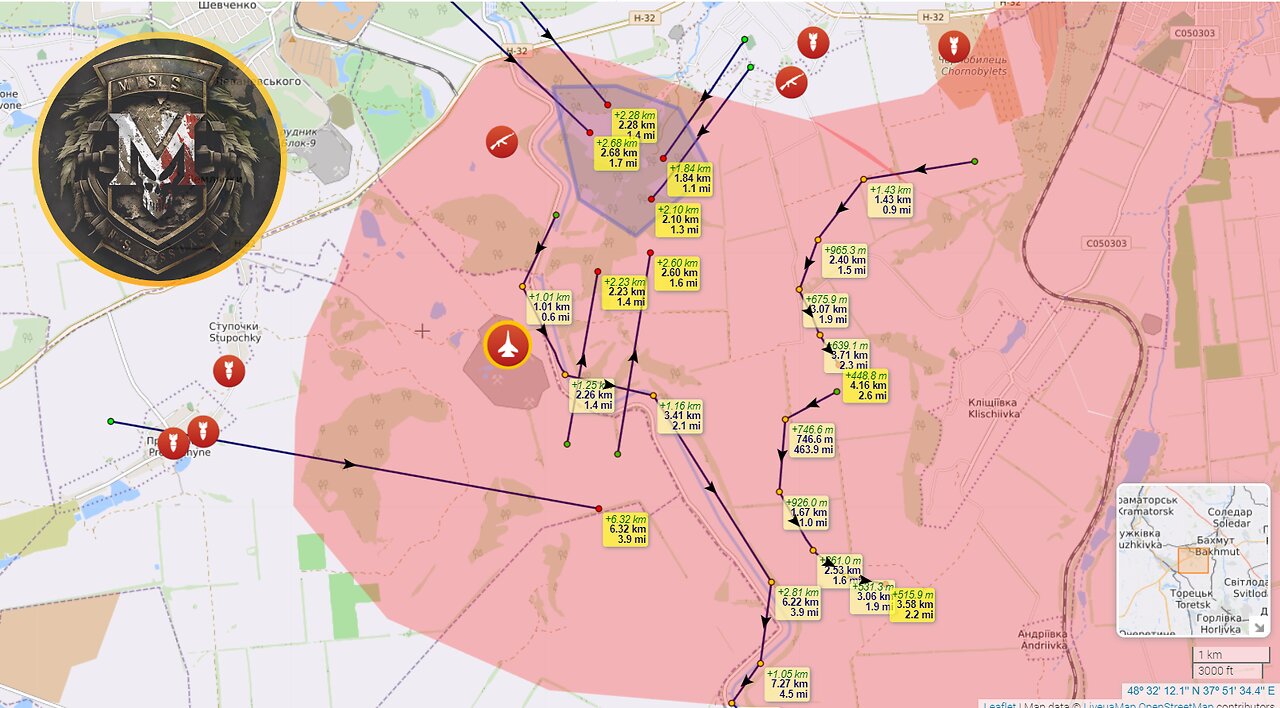 The Ukrainians Launched a Counteroffensive In Bakhmut. Military Summary And Analysis 2023.5.10