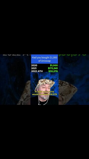 Had you bought $1,000 of Uniswap 😲 #uniswapcoins