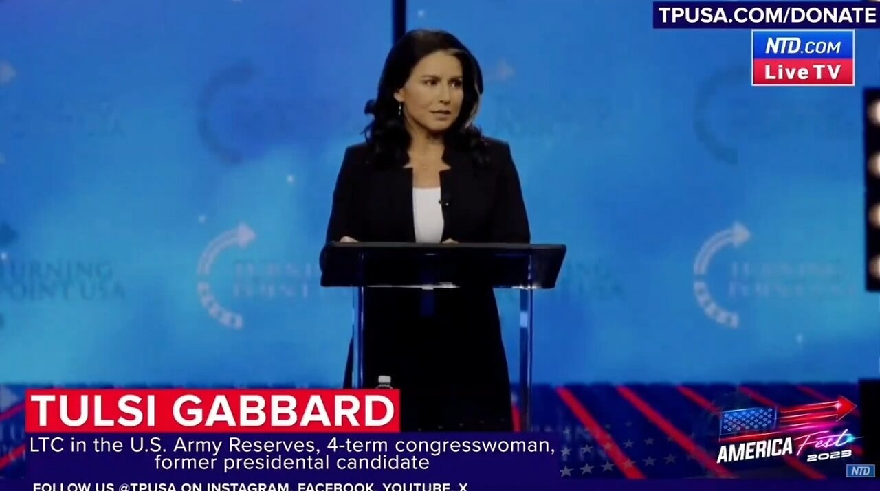 Tulsi Gabbard Rips Her Former Party: Democratic Party Cannot Be Trusted!