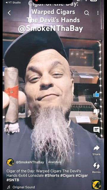 Cigar of the Day: Warped Cigars The Devil’s Hands 6x44 Lonsdale #Shorts #Cigars #Cigar #SNTB