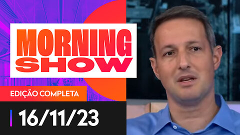 EXCLUSIVO: DERRITE DETALHA PLANOS DE SEGURANÇA DE SP - MORNING SHOW - 16/11/2023