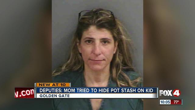 Mother busted for pot, with daughter in car