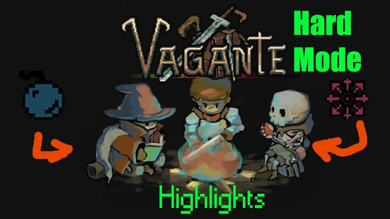 Hard Mode Chaos Acolyte Random - Vagante Highlights