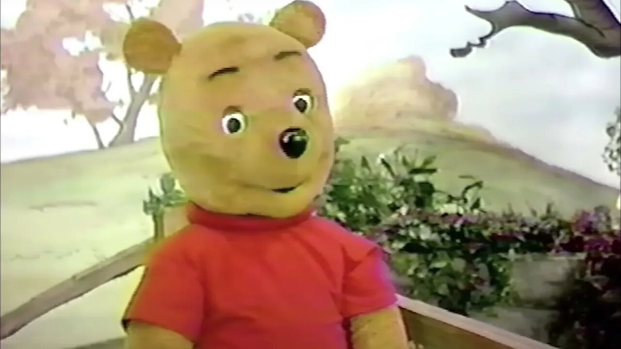 Winnie the Pooh is feeling Blue #shorts