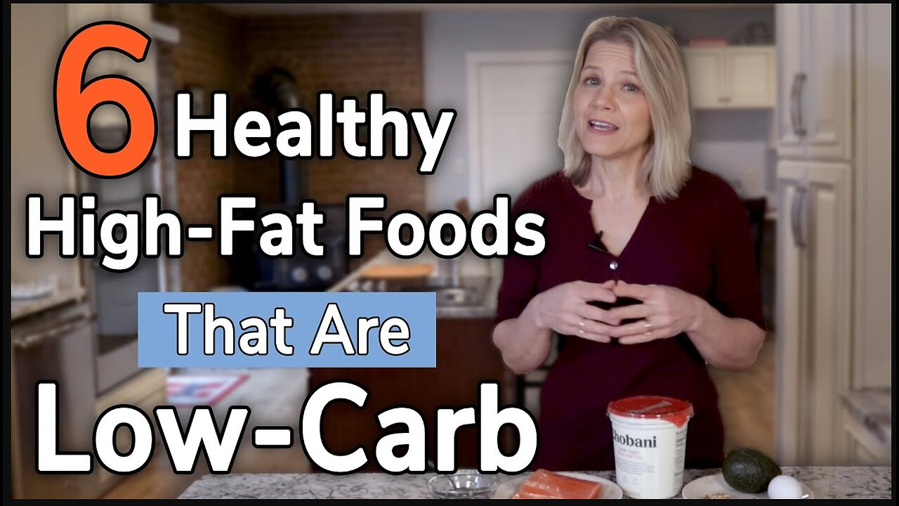 6 Healthy High Fat Foods That are Low Carb