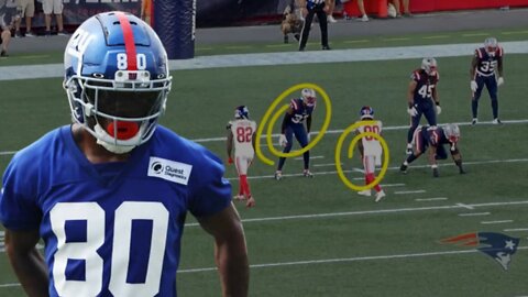 Giants Most Underrated WR Has Crazy Route Running Skills | Highlights