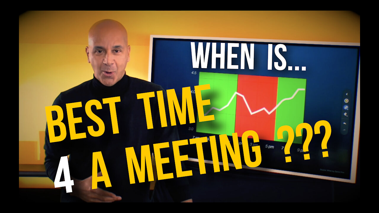 Virtual Meetings - When is the Best Time?