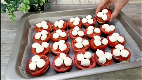 You will never fry eggplant again! The perfect eggplant appetizer! The whole family will love it!