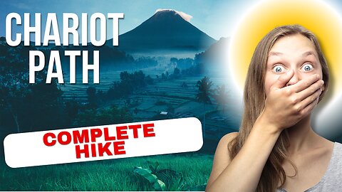 Chariot path Hike | Virtual Walking ASMR | study with me | No talking | ASMR