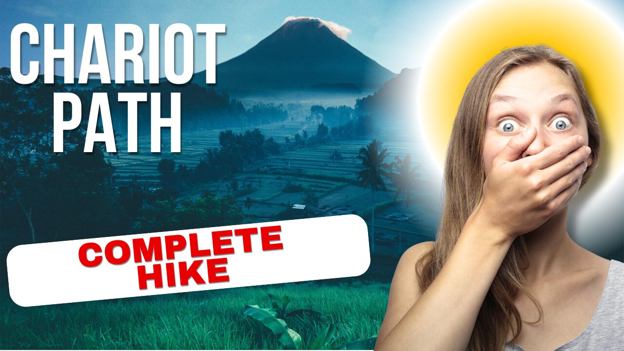 Chariot path Hike | Virtual Walking ASMR | study with me | No talking | ASMR