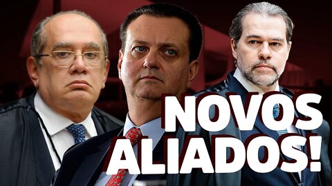 Gilmar, Toffoli e Kassab elogiam Bolsonaro