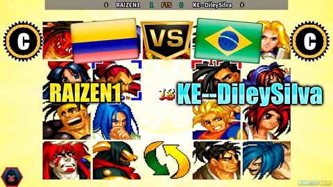 Samurai Shodown IV (RAIZEN1 Vs. KE--DileySilva) [Colombia Vs. Brazil]