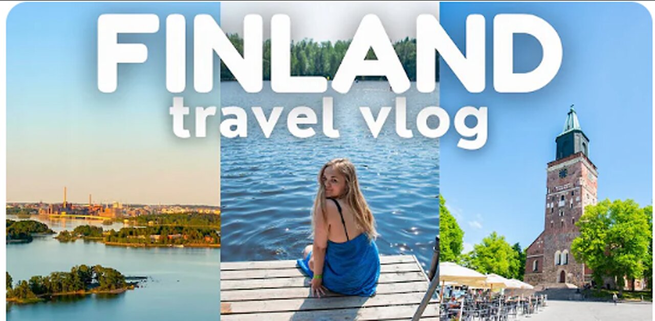 A summer trip to Finland 🇫🇮 Travel vlog