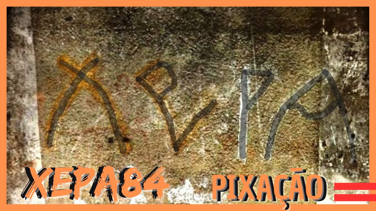 XEPA 84 O 1º a Usar Rolinho na Historia da Pixação