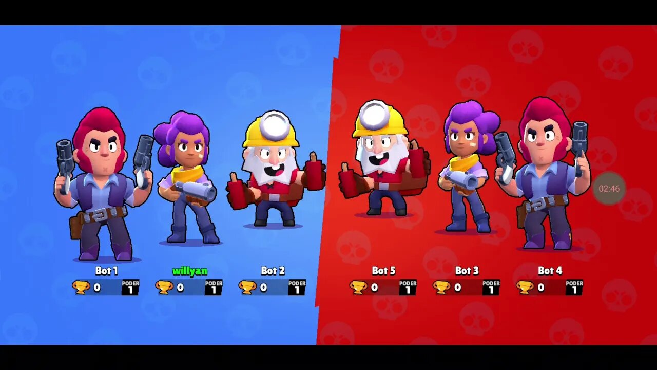 Brawl Stars – Gameplay subir do zero #02 - 1º treinamento no Brawl Stars! Será que dou conta?