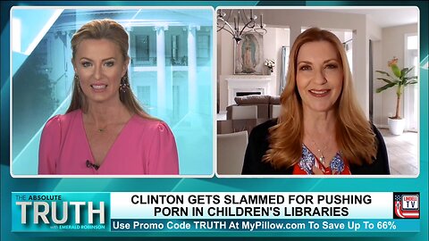 CLINTON GETS SLAMMED FOR PUSHING PORN IN CHILDREN'S LIBRARIES