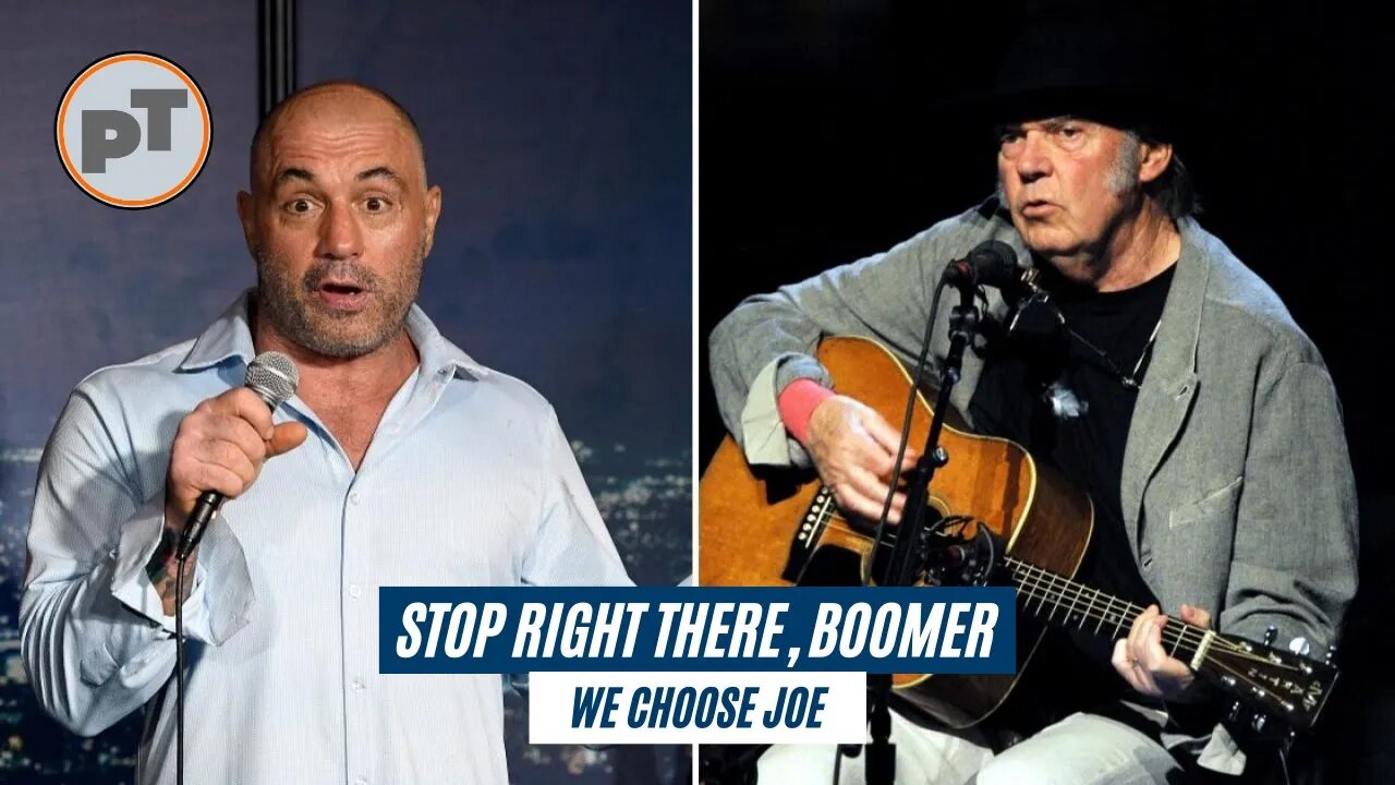 Neil Young discovers how irrelevant he actually is. We choose Joe Rogan