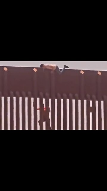 Having Lunch While Watching Invaders Scale The Border Wall - HaloNews