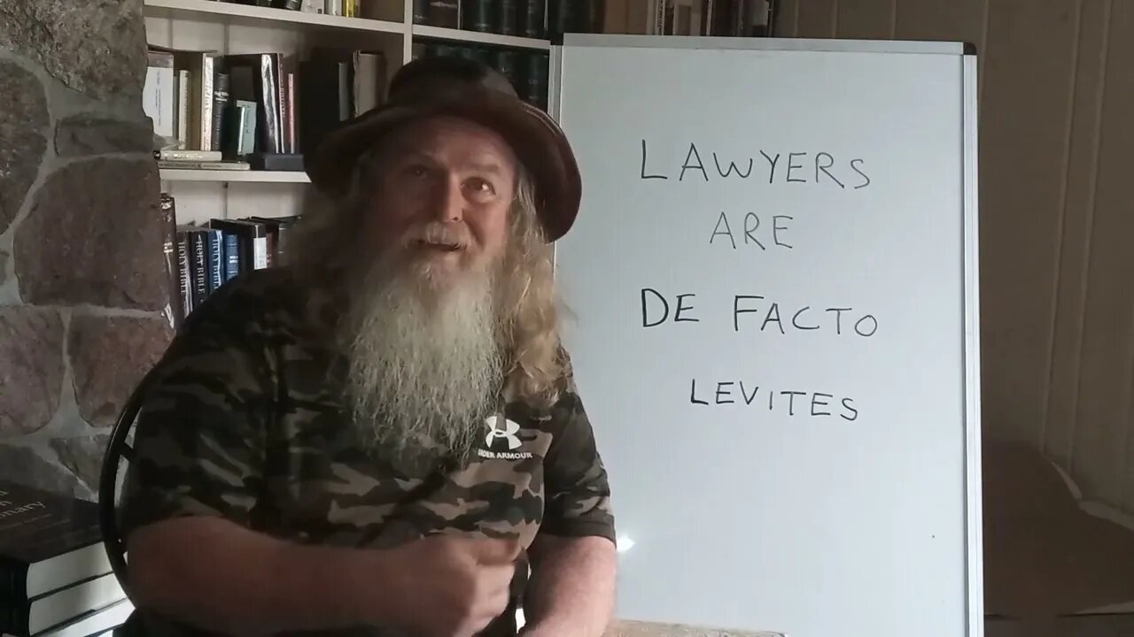 LAWYERS ARE DE FACTO LEVITES