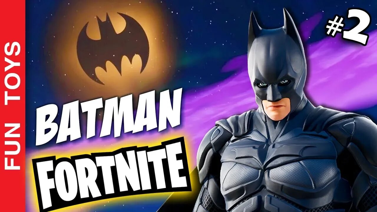 🦇 Veja o Traje do BATMAN, Cavaleiro das Trevas no FORTNITE! Desta vez joguei com mais 3 amigos! 🦇