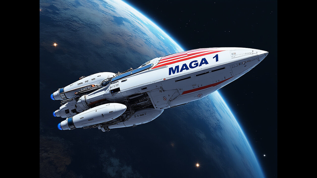 Listening To Latest News/Politics While Building MAGA 1 In Space Engineers