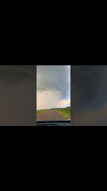 Driving into a Thunderstorm