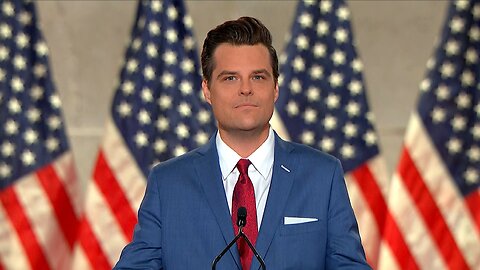 Big Reveal from Matt Gaetz on J6 Tapes