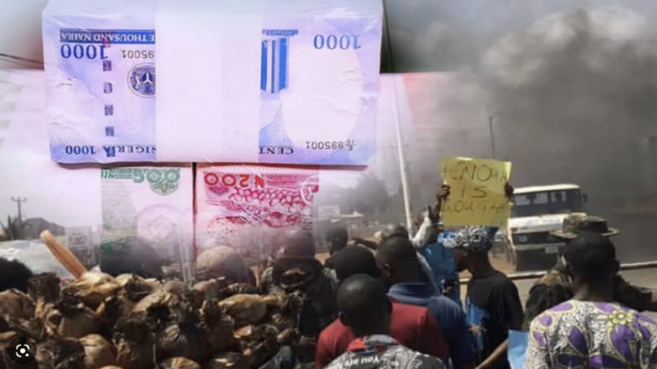 Riots erupt in Nigerian cities as bank policy leads to scarcity of cash (Coming to America next)