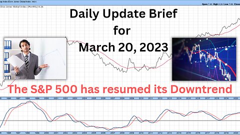 Daily Brief for Monday March 20, 2023