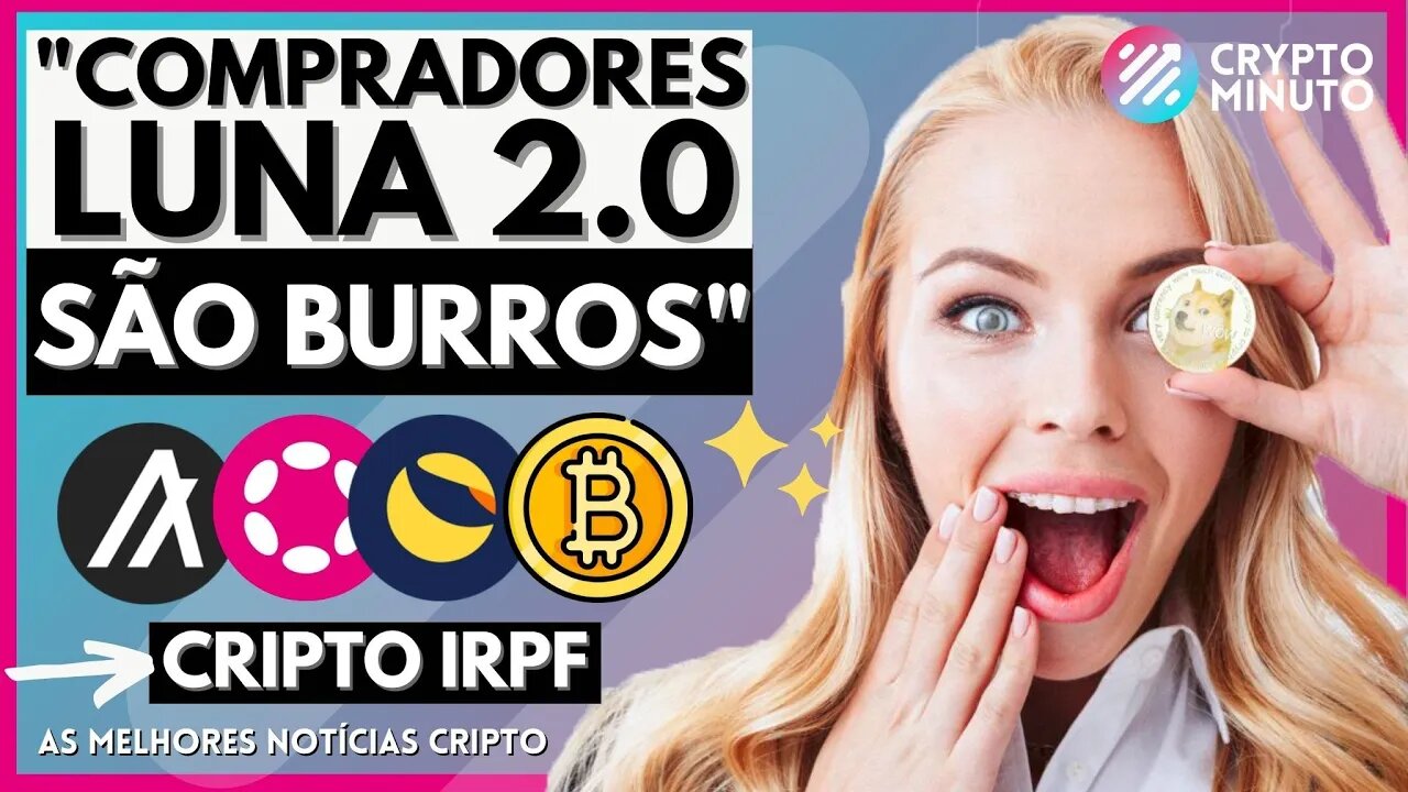 IRPF CRIPTO - DOGECOIN: INVESTIDORES BURROS - BITCOIN 38K - SOL - ALGO - DOT - NOTÍCIAS CRIPTO HOJE