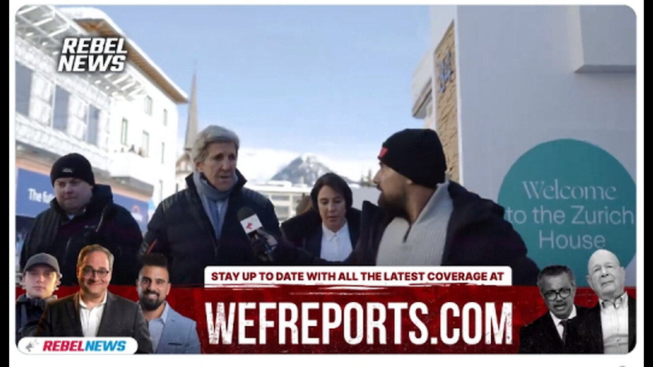 John Kerry Snaps at Reporter Who Ambushes Him on the Streets of Davos