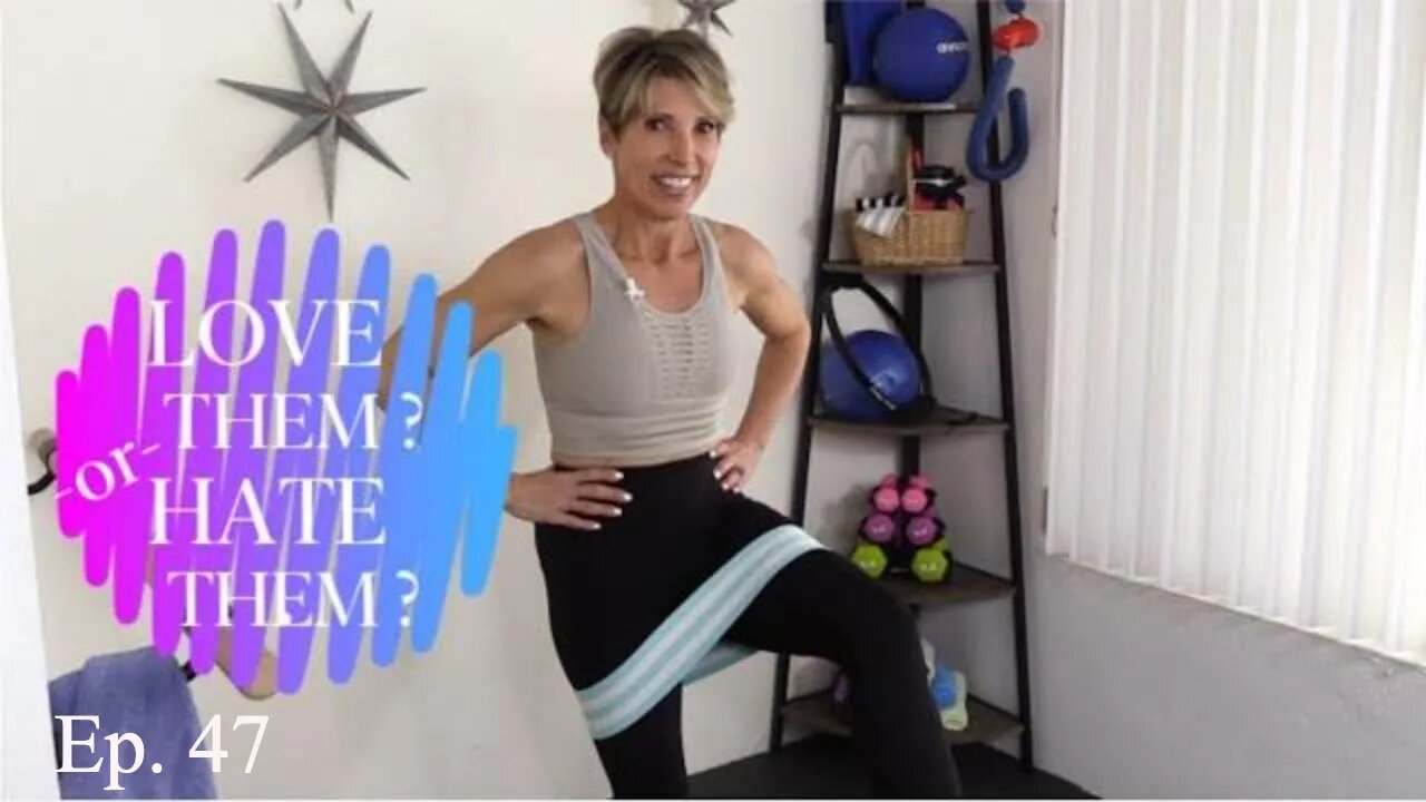 Home Workout w/ Fabric Resistance Bands | Love Them Hate Them