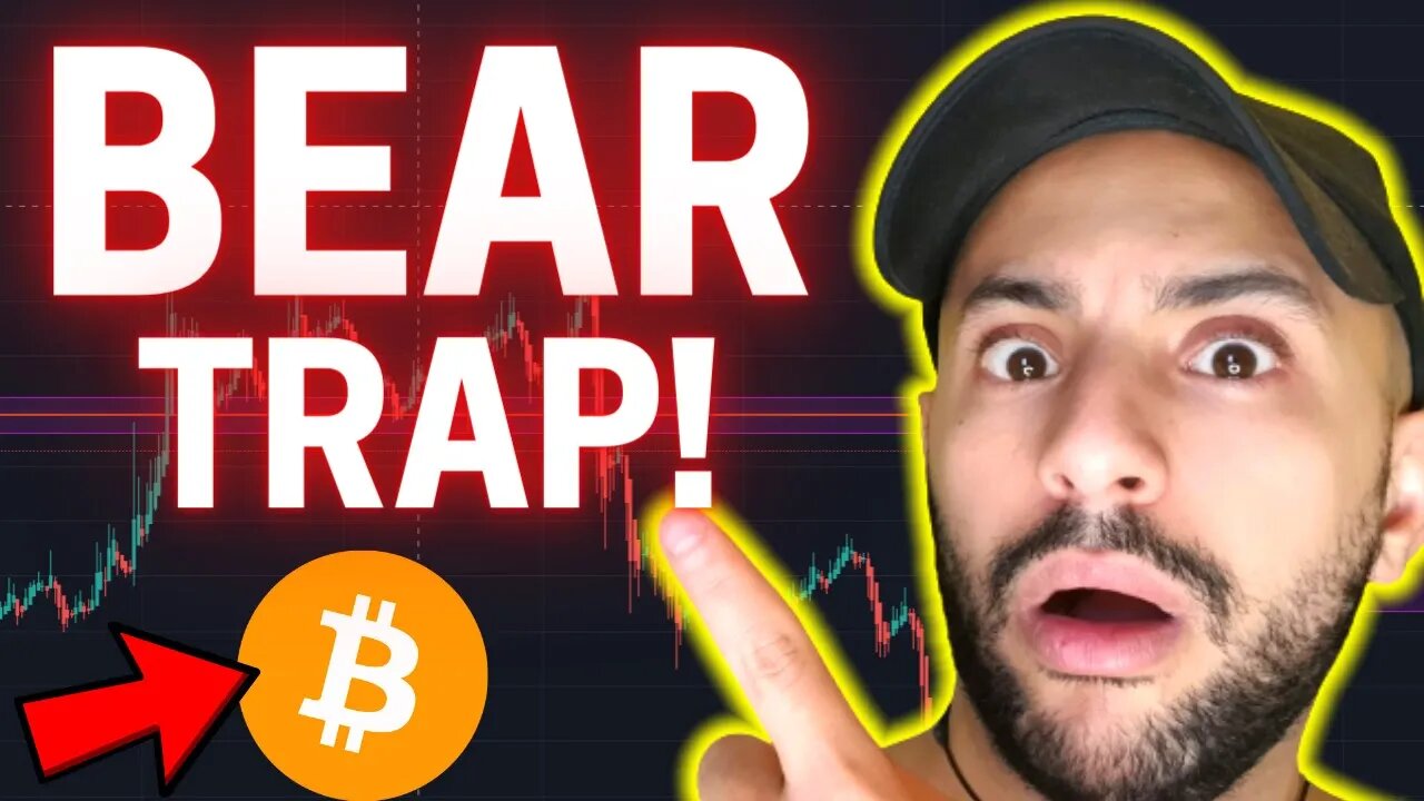 BITCOIN BEAR TRAP!!!!! BTC Technical Analysis Today and Price Prediction