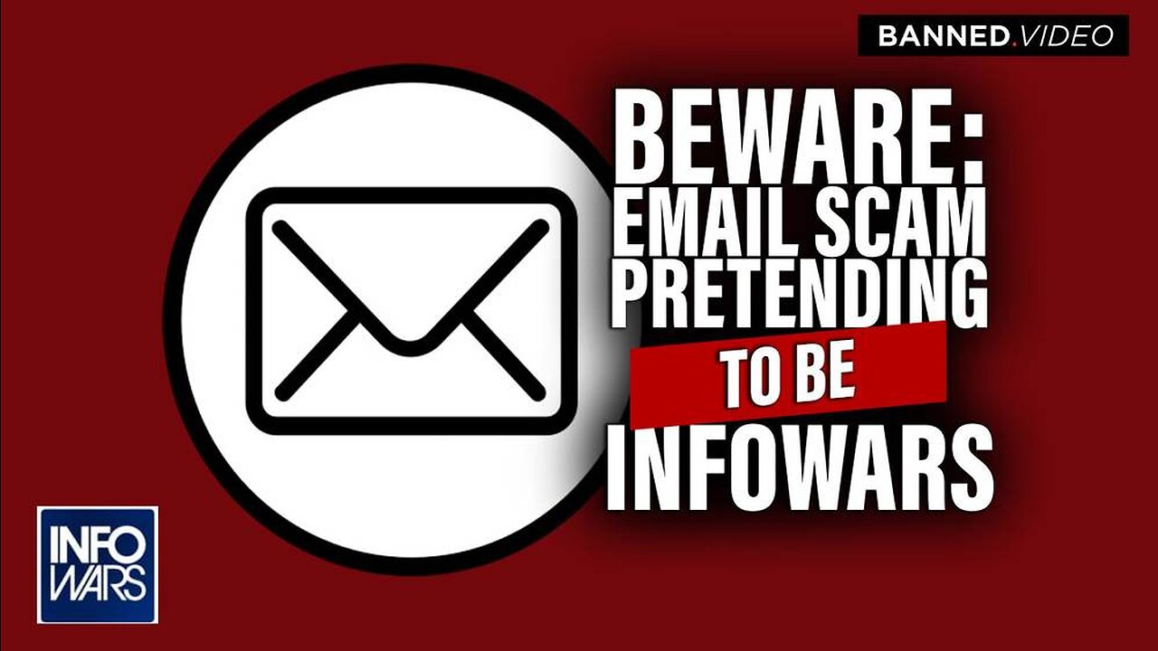 Warning: Beware Of Scammers Pretending To Be Infowars And Alex Jones In Your Email Inbox