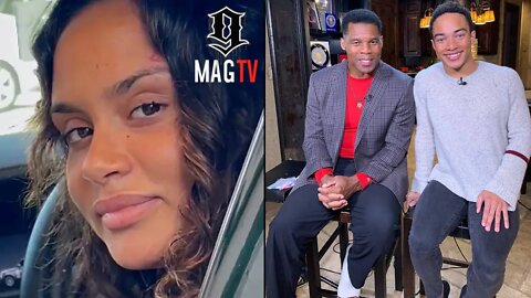 Kehlani Gets Confronted At Starbucks By Herschel Walker's Son Christian! 🤷🏾‍♂️