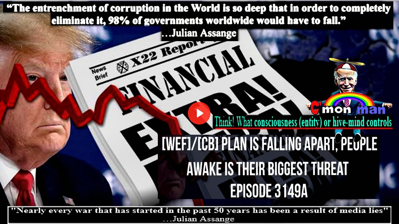 Ep. 3149a - [WEF]/[CB] Plan Is Falling Apart, People Awake Is Their Biggest Threat