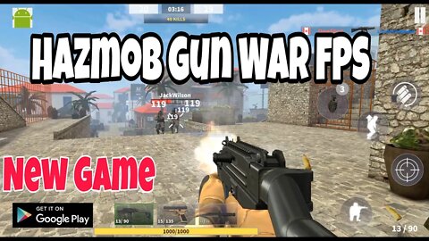 Hazmob Gun War FPS - BETA - Multiplayer Online FPS - for Android