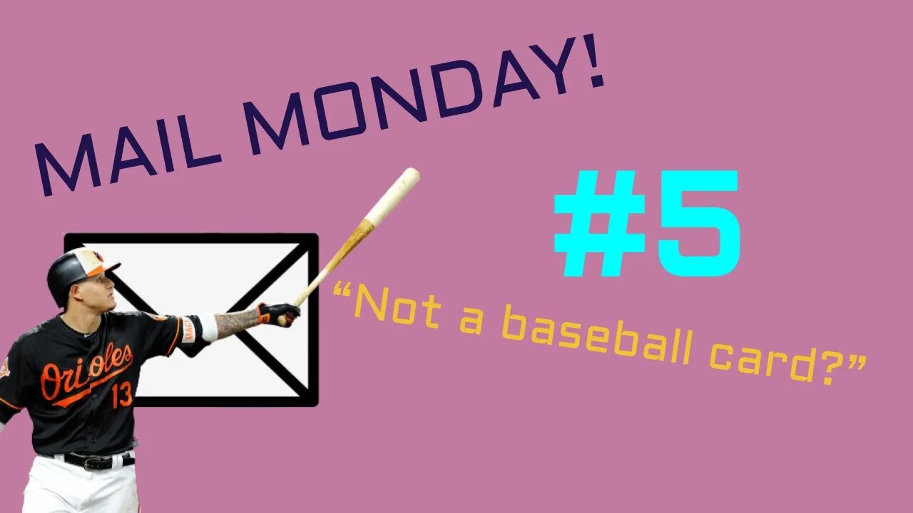 Mail Monday is back! | MAIL MONDAY #5 fun baseball item!