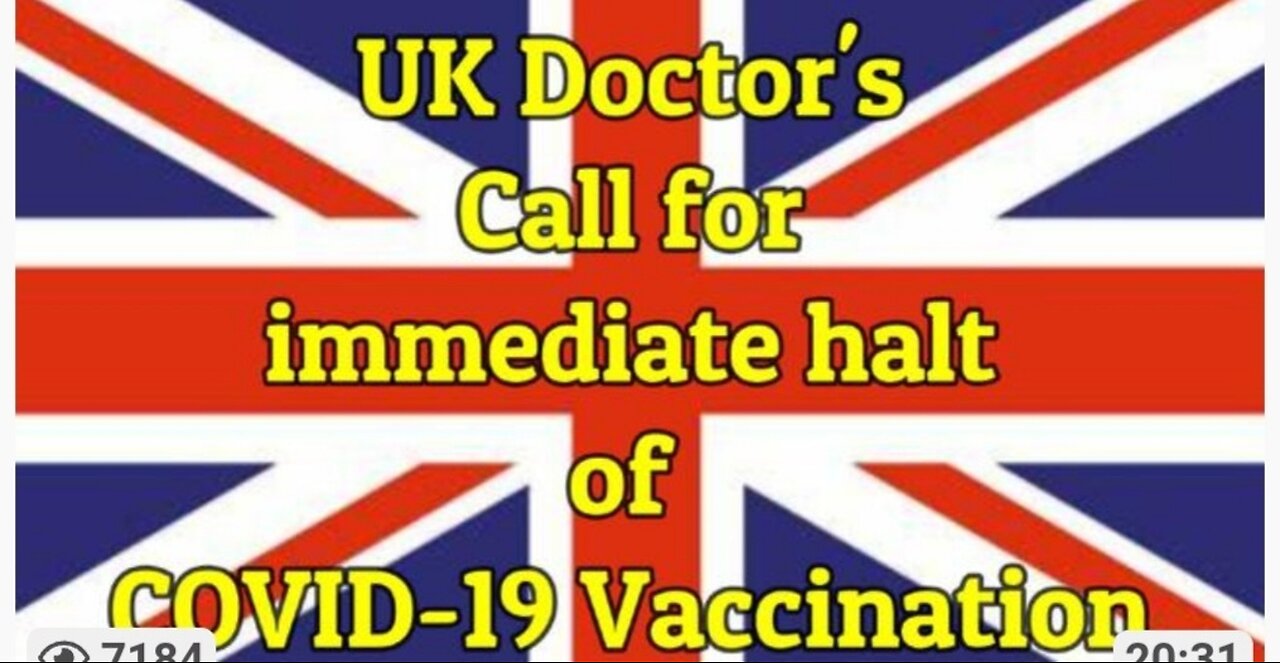 CHARLIE WARD - UK DOCTORS CALL FOR IMMEDIATE HALT OF COVID-19 VACCINE