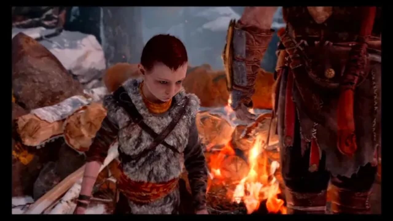 God of War Burn Corpse