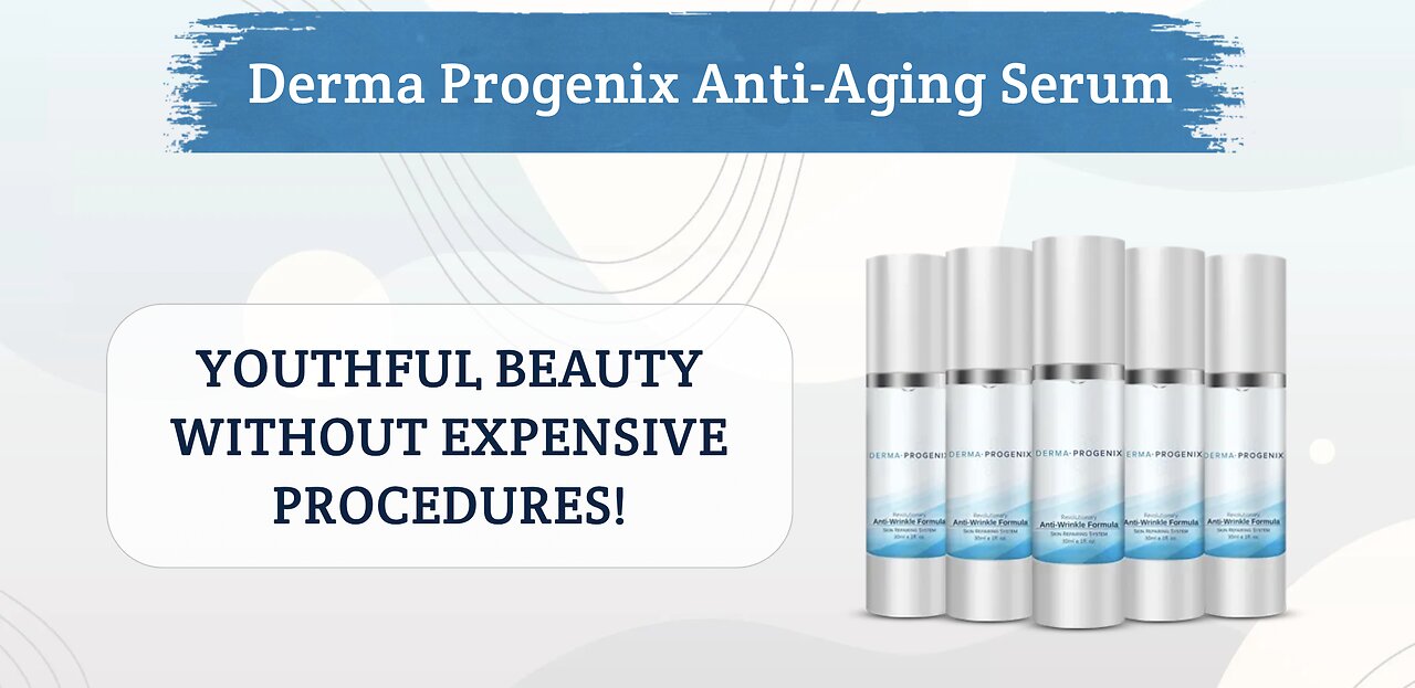 YOUTHFUL BEAUTY WITHOUT EXPENSIVE PROCEDURES! Derma Progenix Anti-Aging Serum