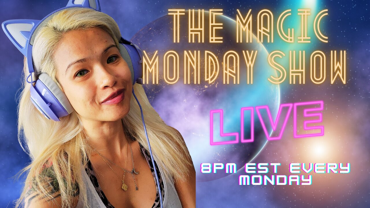 LIVE Chart Reading of FULL MOON in Capricorn and Starseed Card Readings in The Magic Monday Show