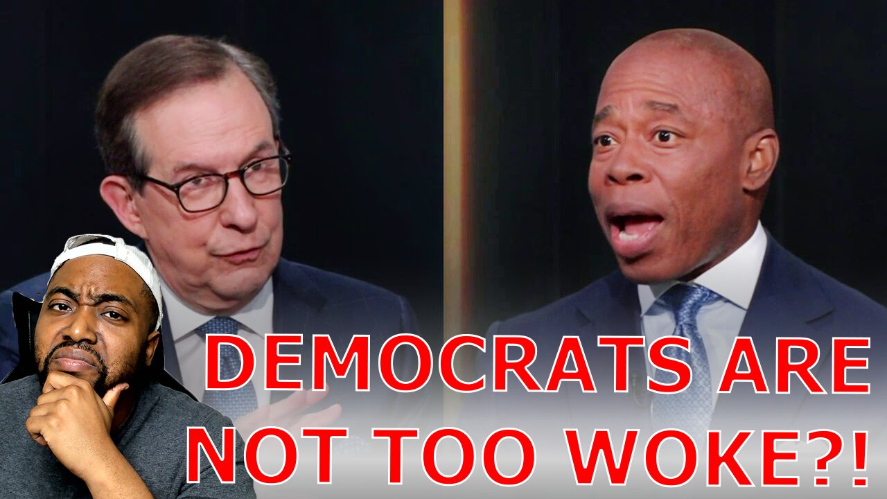 Delusional Eric Adams Claims The Democrats ARE NOT Too Woke & Joe Biden Has Done An Amazing Job!