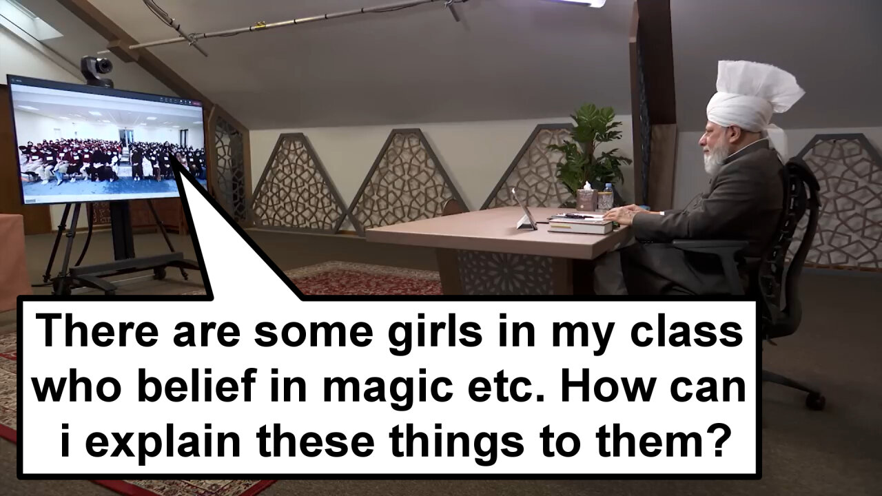 There are some girls in my class who belief in Magic etc. how can i explain these things to them?