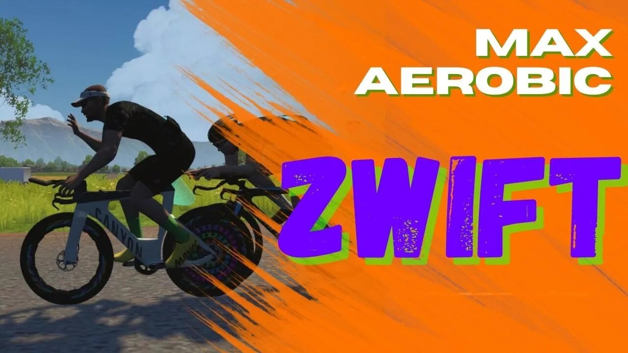 🆓TREINO NO ZWIFT MAX AEROBIC ✔️ SEM ROLO E POTENCIOMETRO