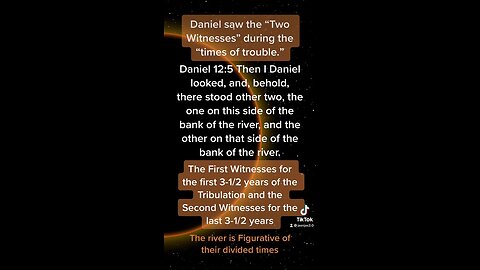Daniel Saw The “Two Witnesses” In His Vision