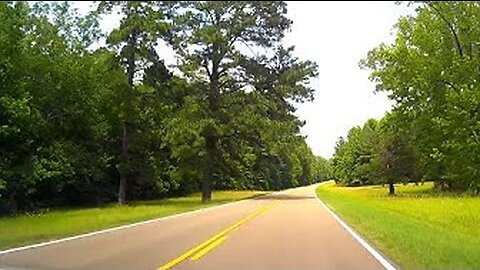 Google Street View Timelapse - Natchez Trace Parkway - Mile 57 to Mile 75