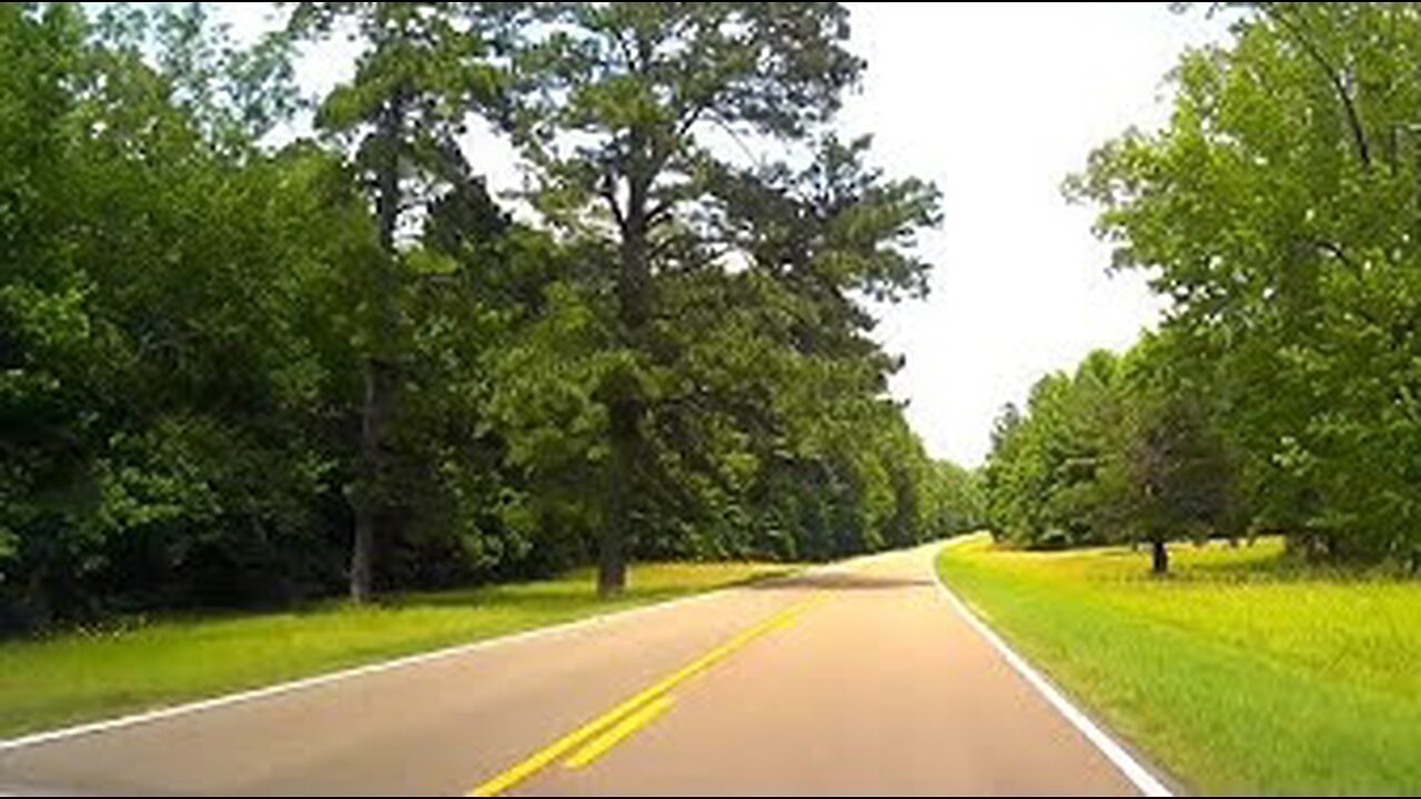 Google Street View Timelapse - Natchez Trace Parkway - Mile 57 to Mile 75