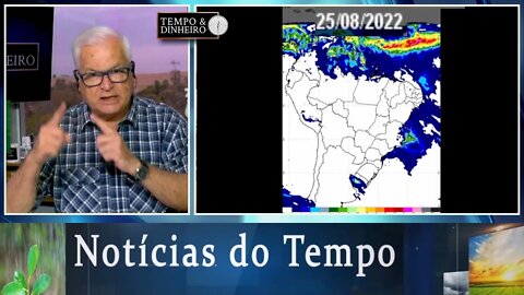 Previsão do tempo: chuvas serão rápidas e vão derrubar as temperaturas